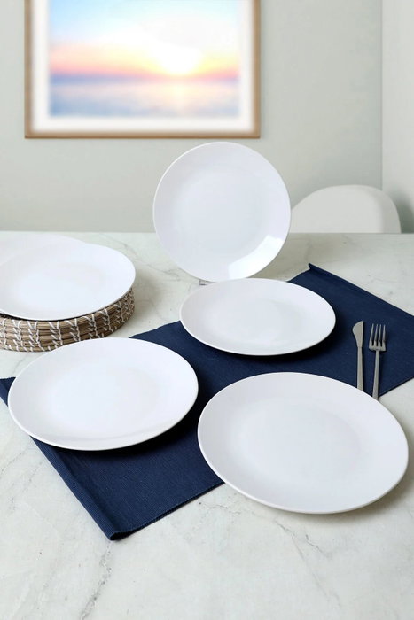 Hermia Set de Servicio de Pastel de 6 Piezas Blanco